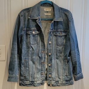 Madewell oversized jean jacket